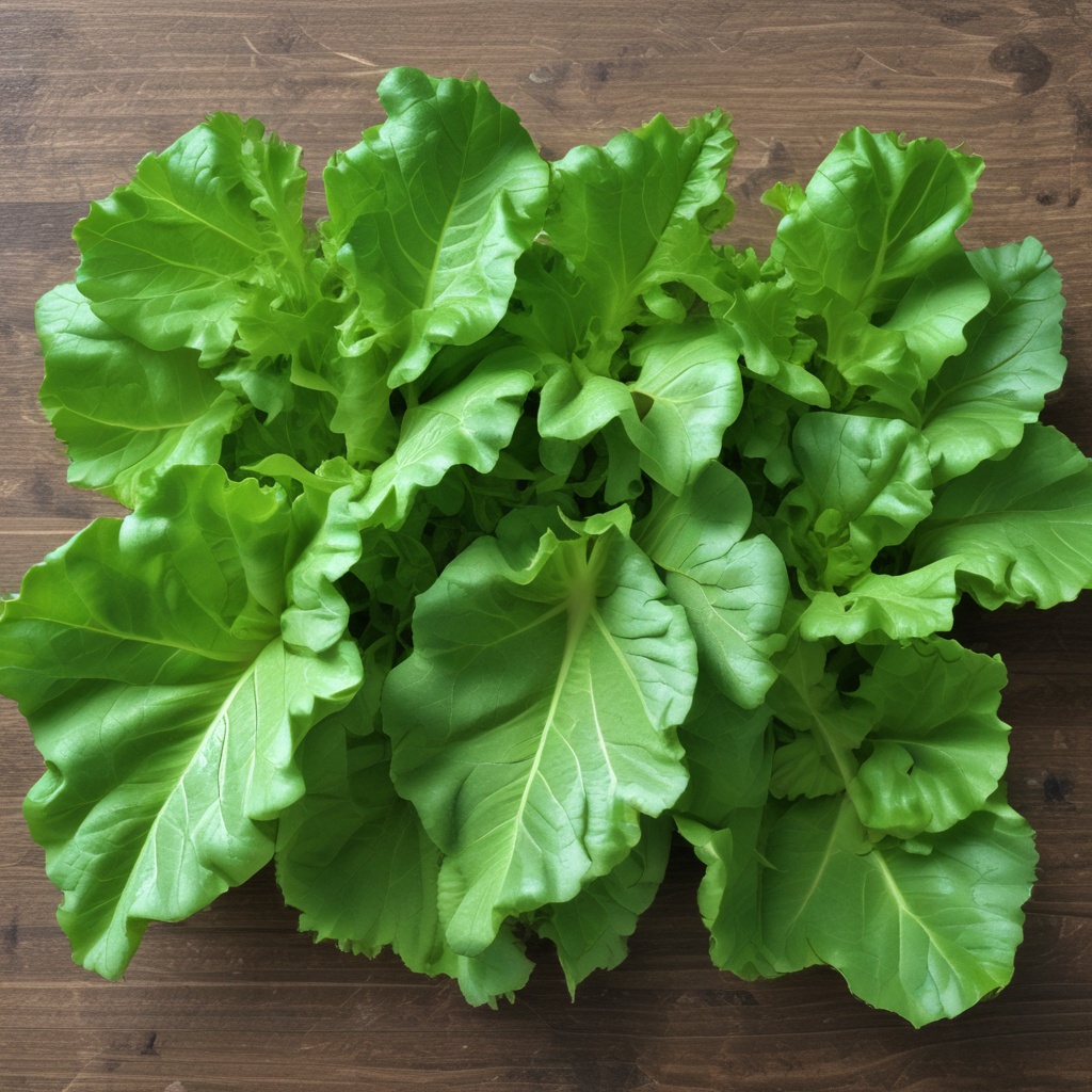 Leaf lettuce leaves